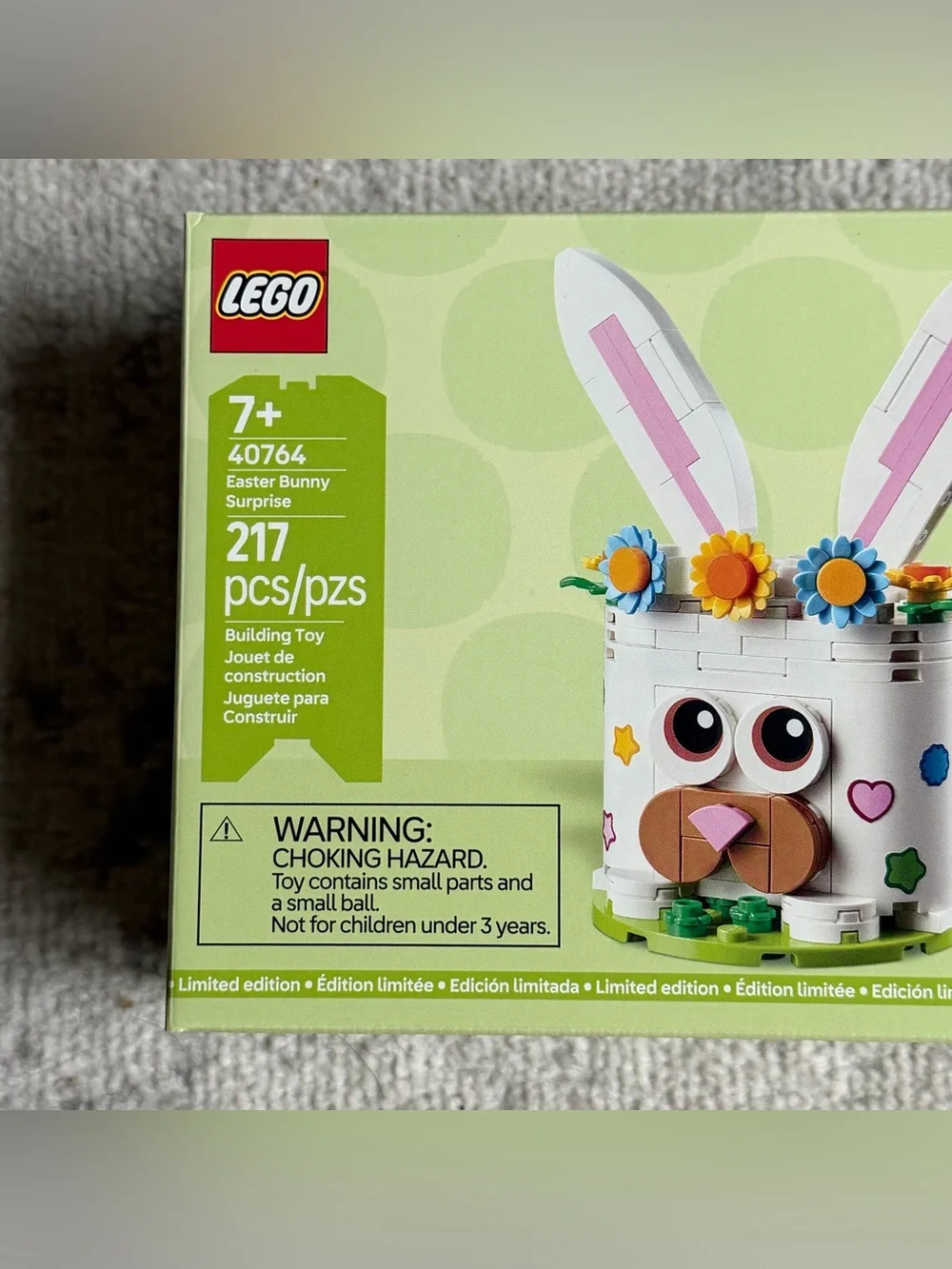 LEGO Easter Bunny Surprise 40764 and LEGO Creator Cute Easter Bunny 30716 NEW
